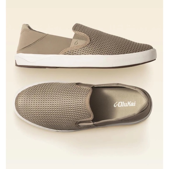 OluKai Shoes - OluKai Lae’ahi unisex Clay Mesh Slip-On Loafers Women 8.5 Men 7